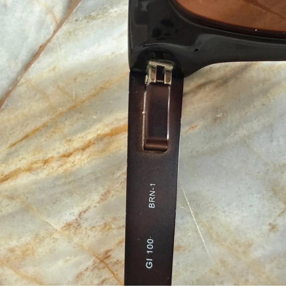 Classic Men's Wayfarer Sunglasses in Dark Brown